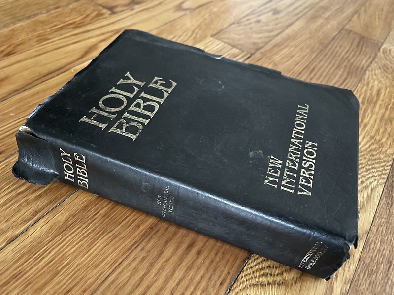 Bibles Telling the Story of Learning to Love the Word