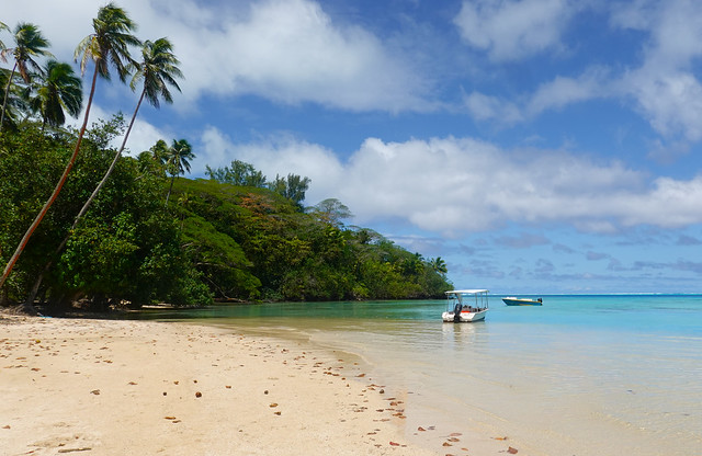Hana Iti Beach, Huahine, French Polynesia