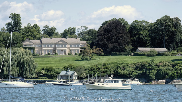 Belle Haven Waterfront Estate at 50 Field Point Circle, Greenwich, Connecticut