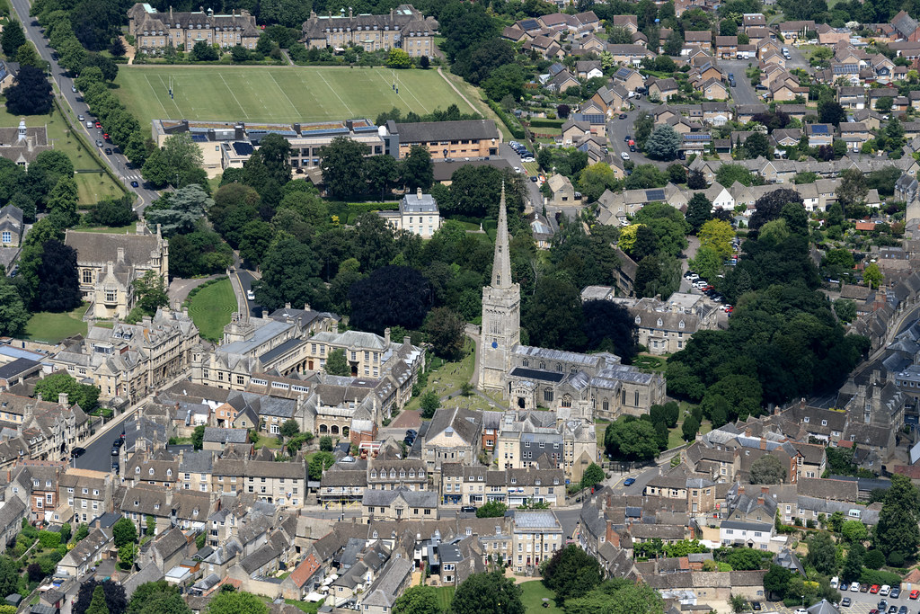 Oundle aerial image - Northamptonshire