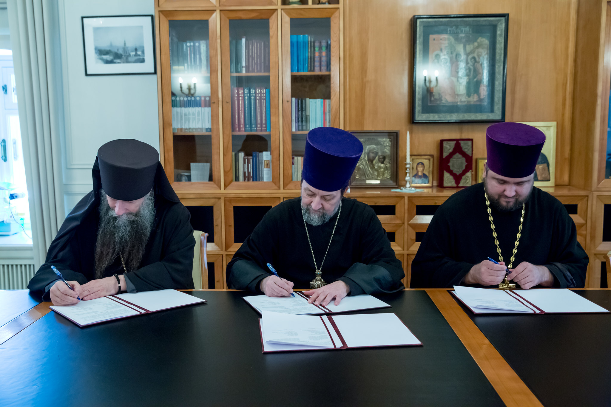 Заключения договоров ОЦАД с семинариями Русской Православной Церкви