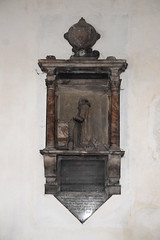 'this monument was removed from the ruinous chancel and repaired', 1720