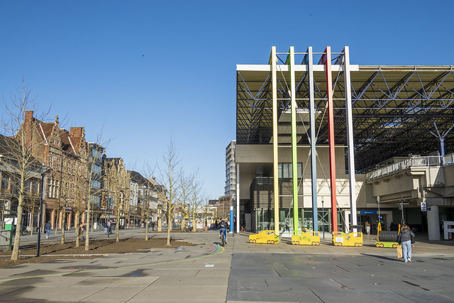 Roeselare station, Stationsplein, Roeselare