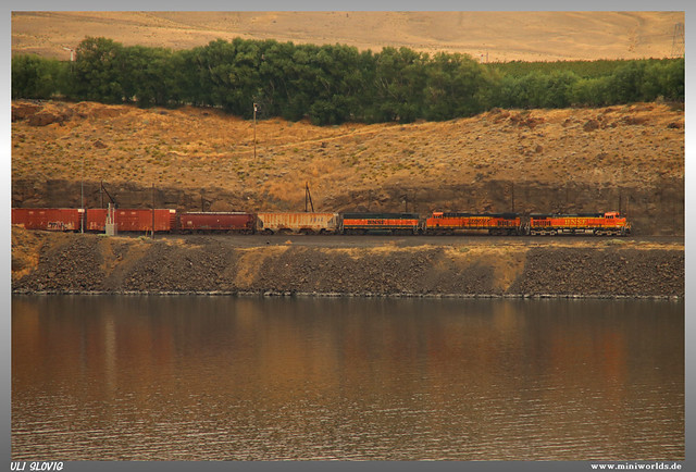 Big river and long train
