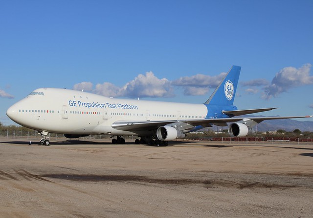 General Electric Flying Testbed Boeing 747-121 N747GE