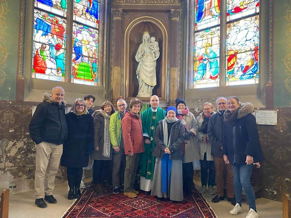 Francia - Visita a la basílica real de Saint-Denis, con la Tercera Orden de Luc