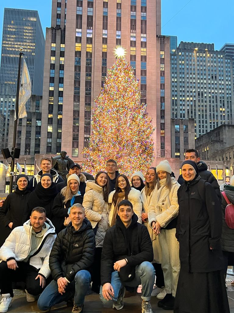 USA - Salida a Nueva York con los jóvenes ucranianos de Nueva Jersey