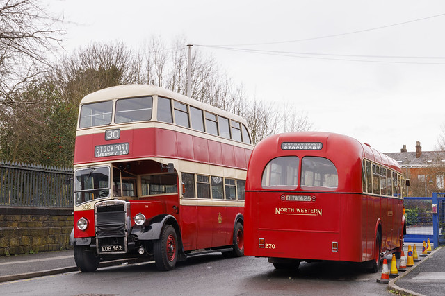 Cheshire duo, Museum of Transport Greater Manchester, December 2023