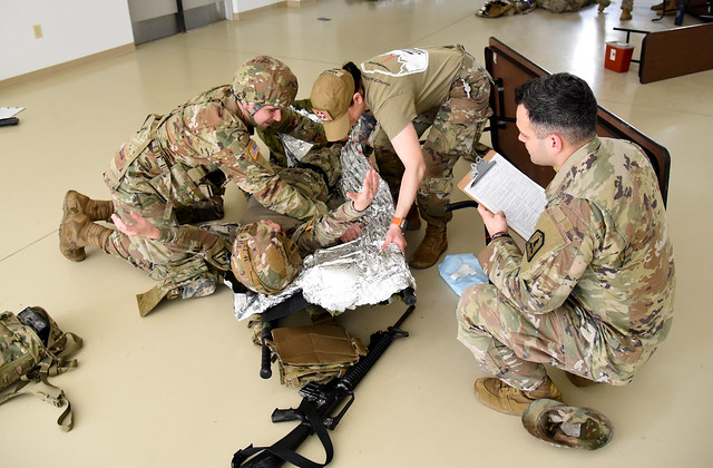 MEDCOM hosts combat medic refresher training