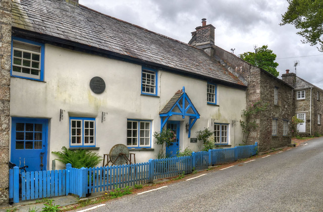 Cornish cottage, Altarnun, Bodmin Moor
