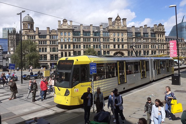 A Hive of Activity on the Bee Network Metrolink Trams