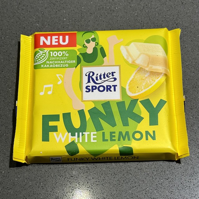 Ritter Sport Funky White Lemon