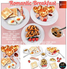 Junk Food - Romantic Breakfast ad mystory ad