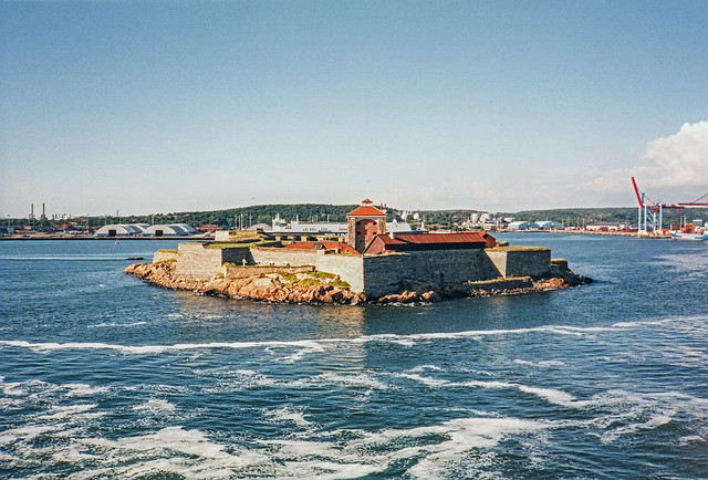 1997 - The New Älvsborg fortress and Älvsborgshamnen in Göteborg (Gothenburg), Sweden