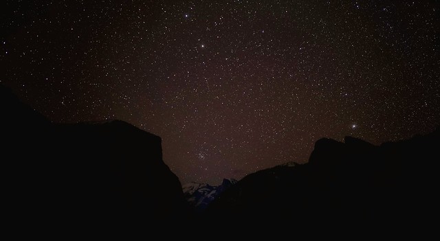 Stargazing in Yosemite Valley