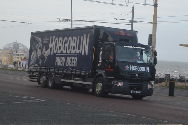 Marstons Brewery BV70 CYF at Blackpool