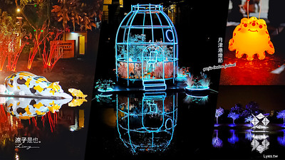 2024月津港燈節︱台南鹽水絕美水岸藝術燈節 五大展區、66組聲光藝術作品逛起來~月光獸小提燈好可愛呀