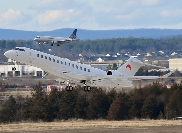 One Campus Drive Services Bombardier Global 7500 N40NS