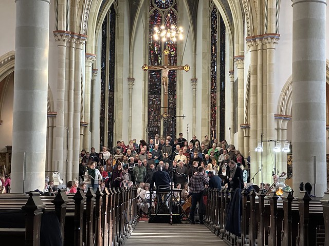 Konzert-Probe in der St. Nicolai Kirche in Lippstadt
