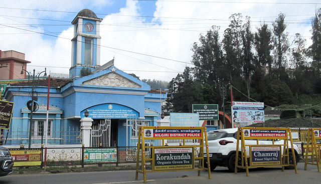 Ooty, Tamil Nadu - Blue Clocktower, Charing Cross