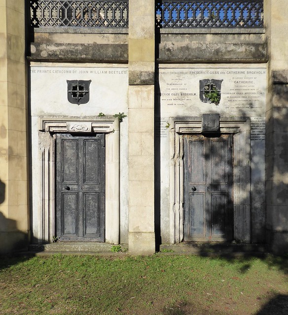 Terrace Catacombs, Highgate Cemetery, London