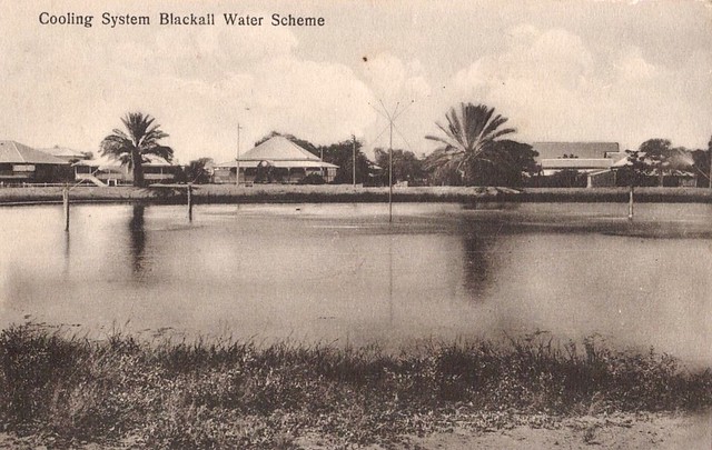 Cooling system for the Blackall Water Scheme, Blackall, Qld - early 1900s