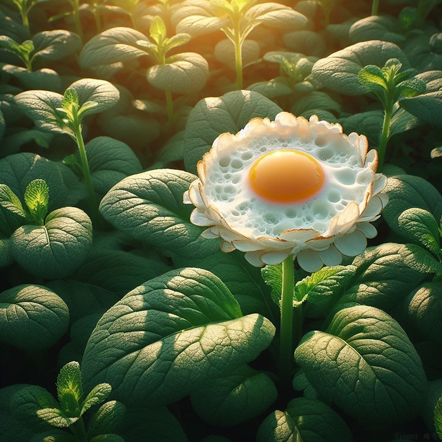 蛋花　Egg Flower