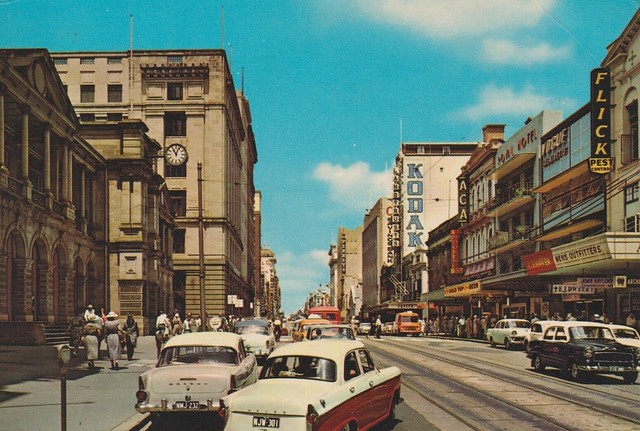 Queen Street, Brisbane, Qld - 1960s