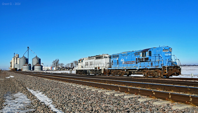 FCA and IBCX Locomotives in Tamora, NE