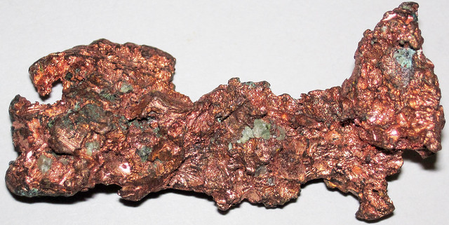 Native copper (Mesoproterozoic, 1.05-1.06 Ga; Keweenaw Peninsula area, Upper Peninsula of Michigan, USA) 18