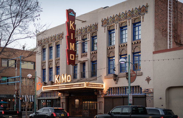 The Kimo Theater, Central Ave and 5th Street, Albuquerque, New Mexico USA
