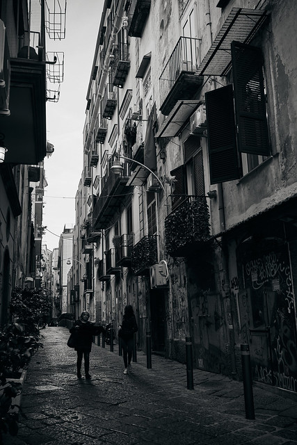 an alley @ Naples, Italy