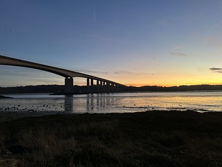 Orwell Bridge at Sunrise