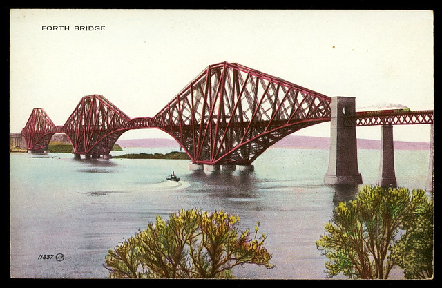 Forth Bridge, circa 1910 - Edinburgh, Scotland