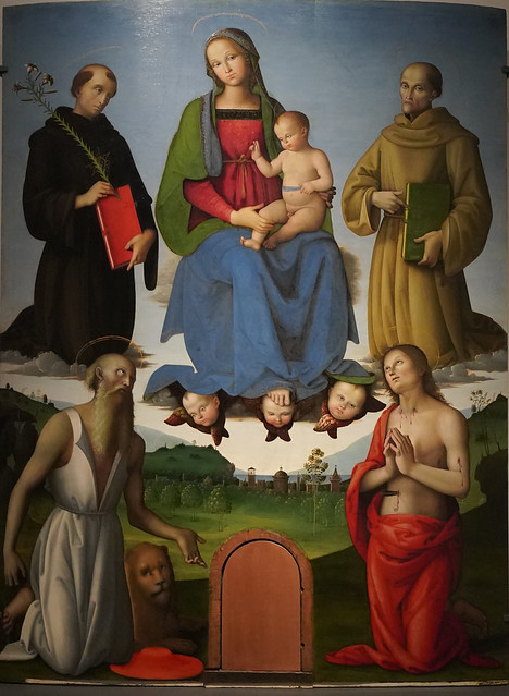 The Terzi Altarpiece by Perugino, Galleria Nazionale dell'Umbria (Perugia)