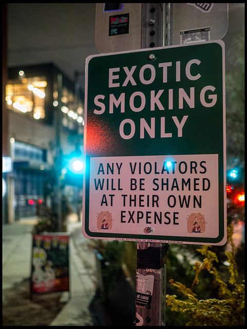 Exotic smoking