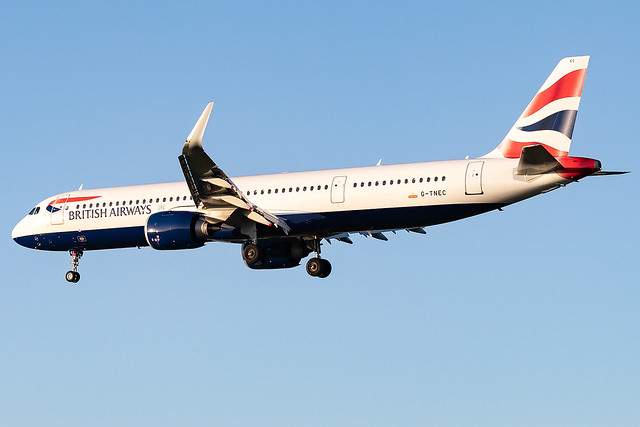 G-TNEC British Airways A321neo London Heathrow