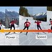 Běh na lyžích volnou technikou
