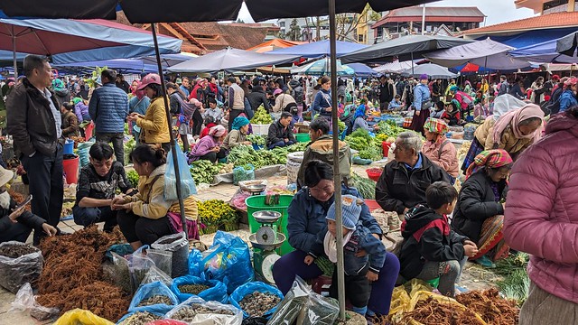 Sunday Market in Bac Ha, Lao Cai, Vietnam