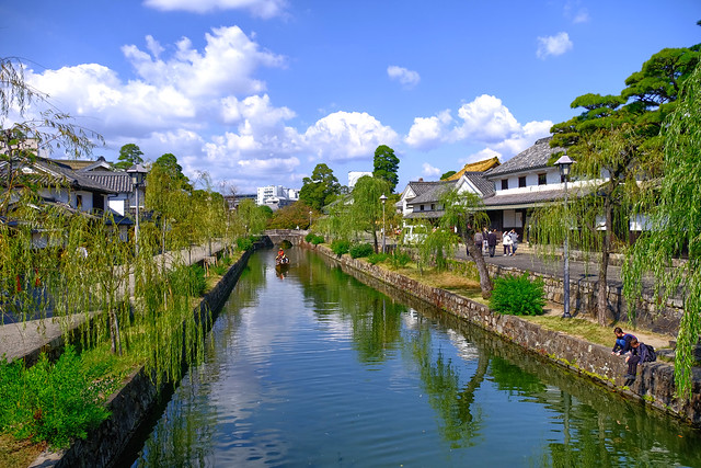 Kurashiki, Okayama Prefecture, Japan - restored 17th Century merchants precinct - 17 October 2023.13B