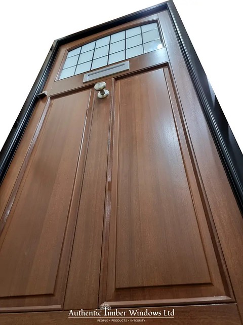 ATW wooden oak front door