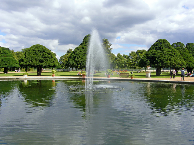 The Great Fountain Garden, Hampton Court Palace