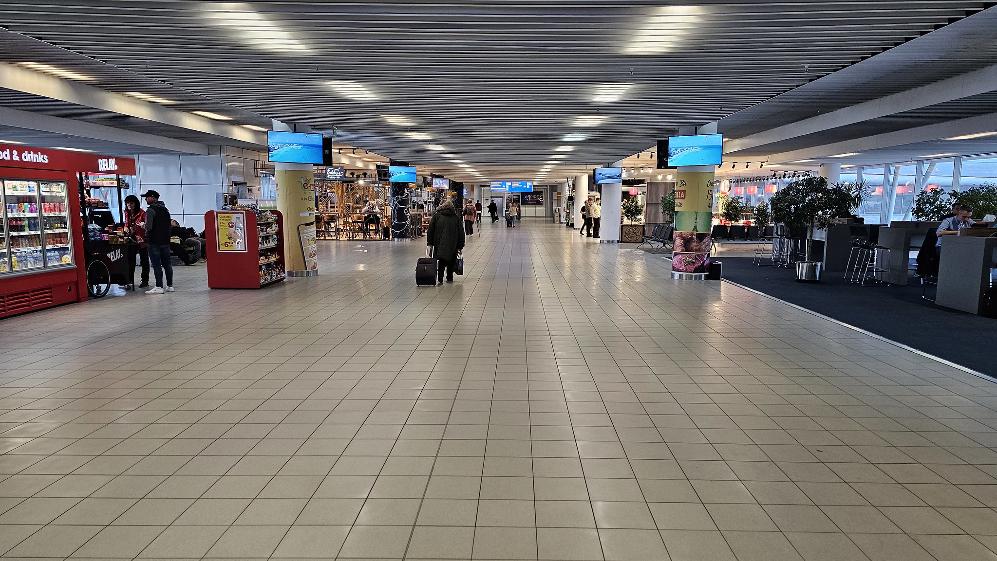 A slightly sparse Sofia airport
