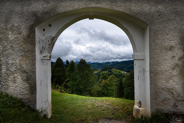 Special landscape view - Sv. Duh na Ostrem Vrhu - Slovenija