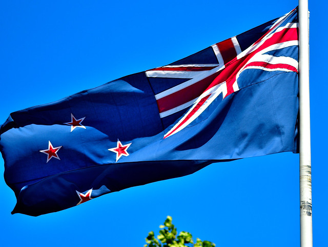 New Zealand Flag.