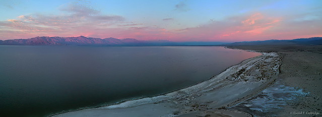 Salton shoreline sunrise