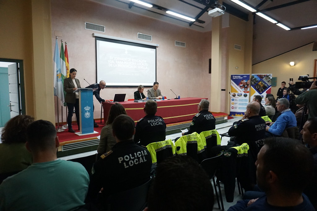 Lebrija, sede de la IV Jornada de Educación Vial para Policía Local de la provincia de Sevilla
