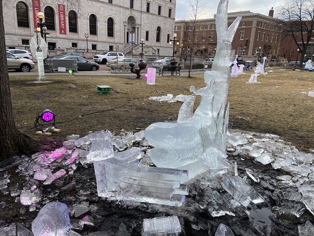 St. Paul Winter Carnival ice sculptures