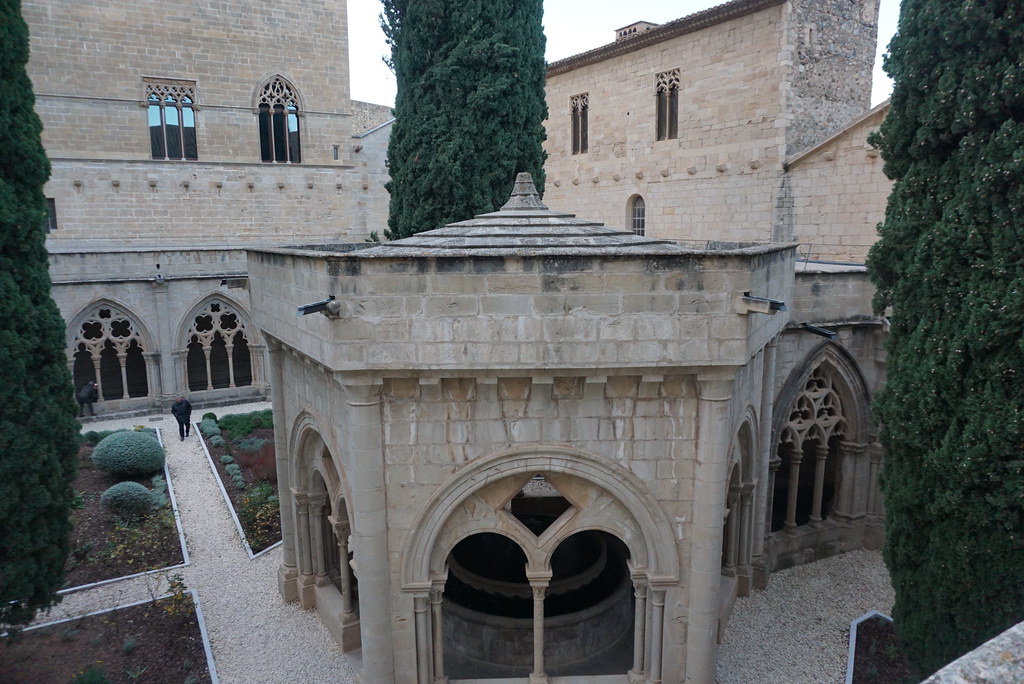 Lavatorio o lavabo del Monasterio de Santa María de Poblet