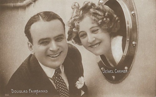 Douglas Fairbanks and Jewel Carmen